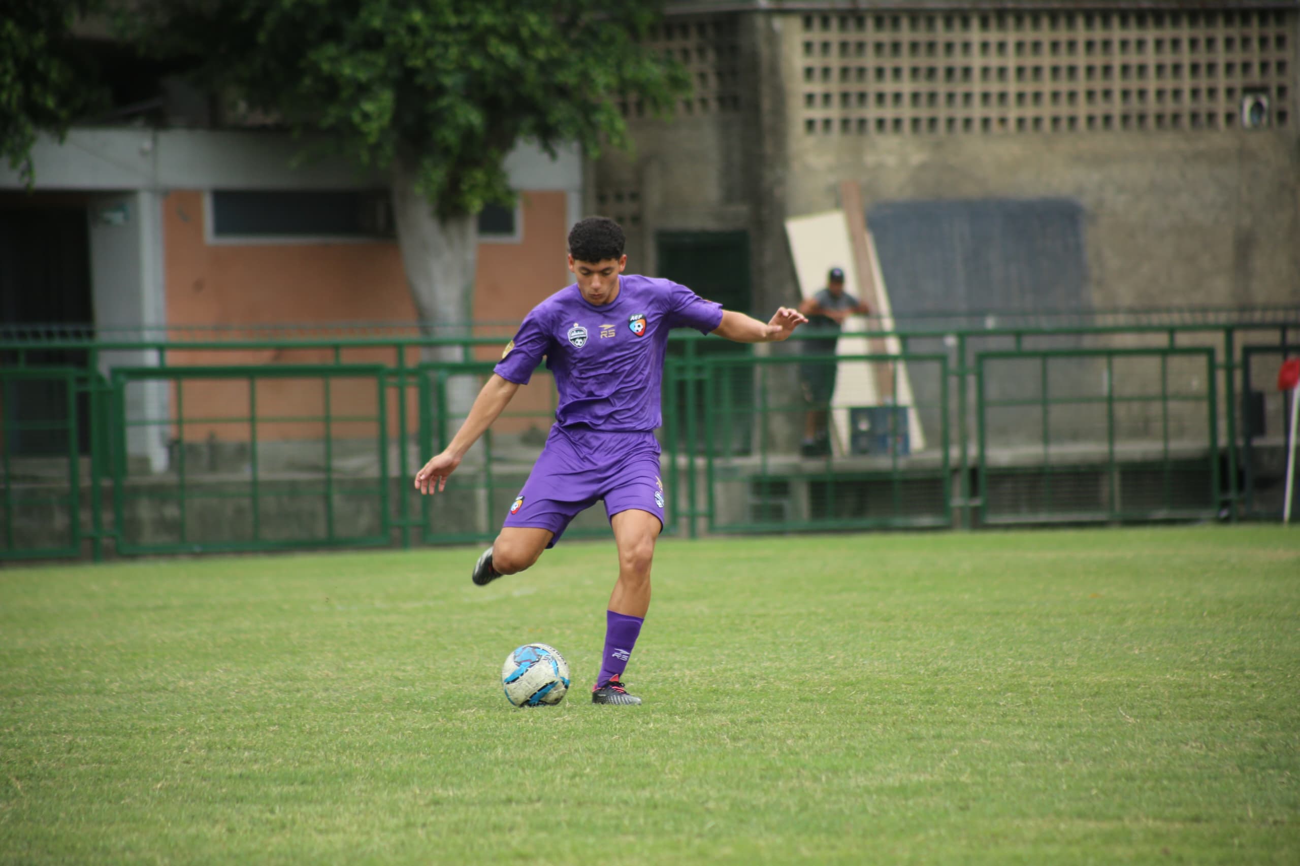 Ricardo Ortiz en un partido
